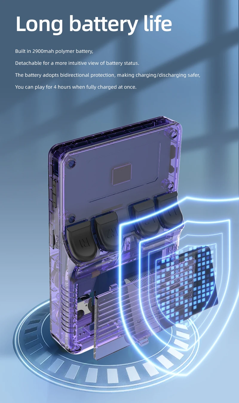 Consola de videojuegos portátil Retro R36S, 128G, sistema Linux, pantalla IPS de 3,5 pulgadas, R35s Pro, reproductor de vídeo de bolsillo portátil, 64GB de juegos